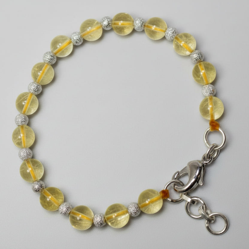 Citrine Round Bracelet (Design II)