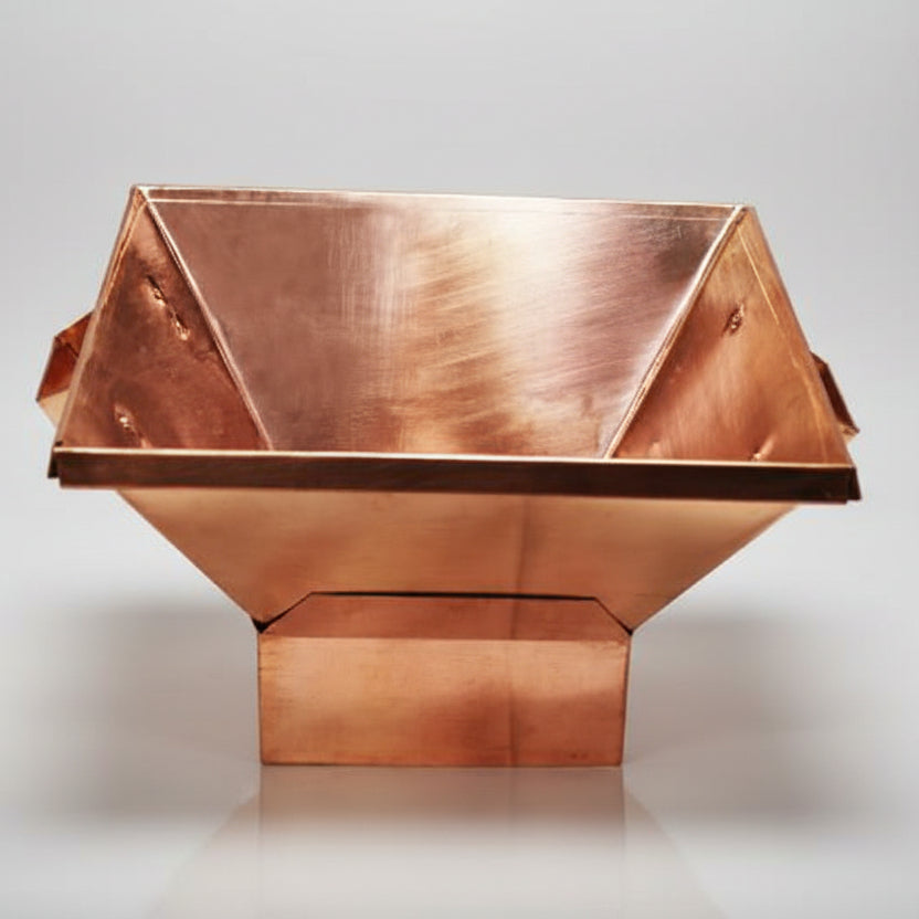 Traditional Vedic Havan Kund (Copper)-Small