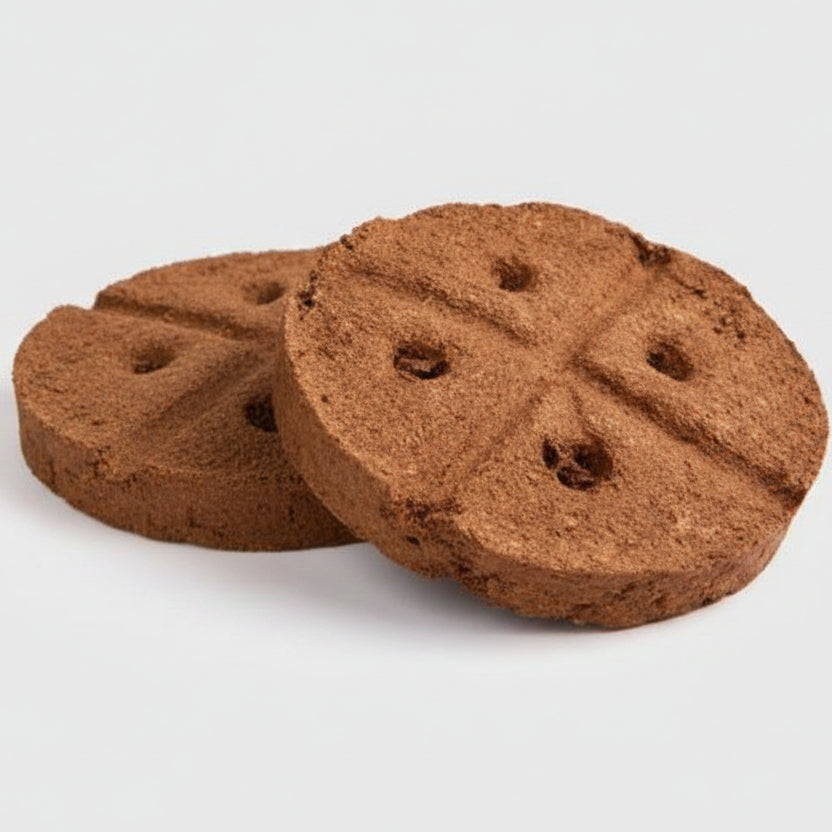 Cow Dung Cakes-Mixed With Ghee (Small)