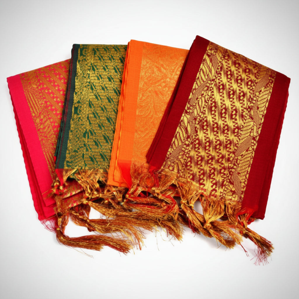 Designer Angavastram-Green