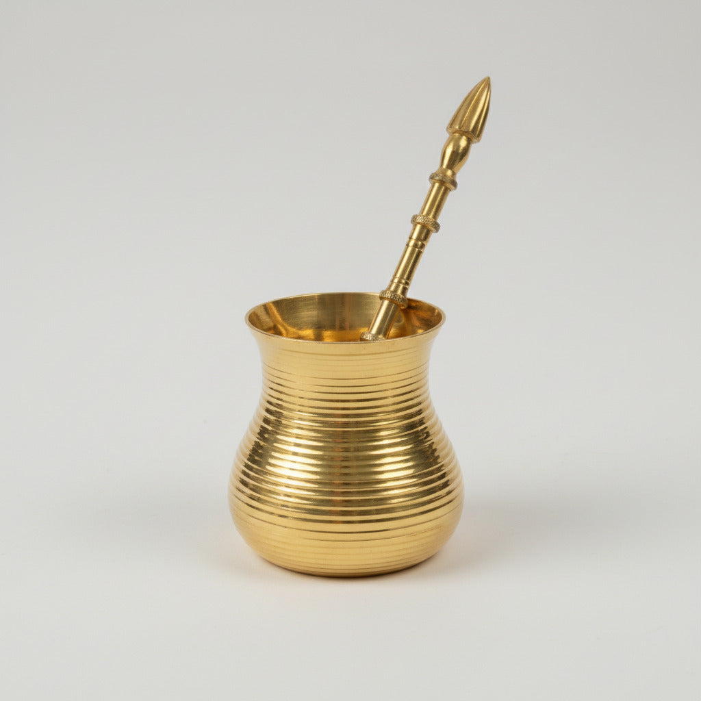 Designer Panchapatra Udhirini In Brass