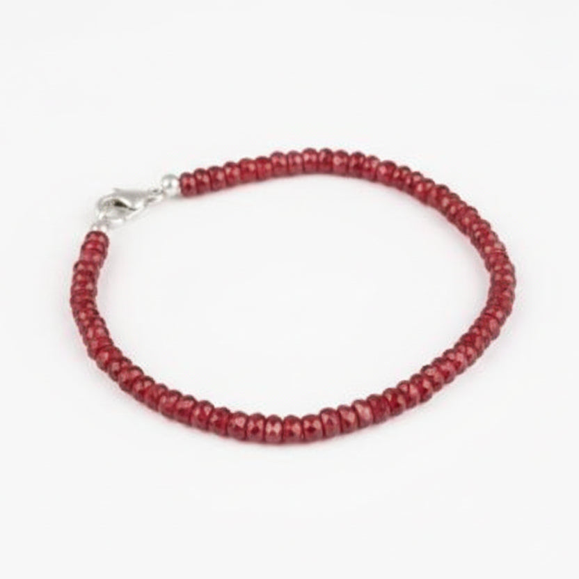 Garnet Bracelet (Faceted)
