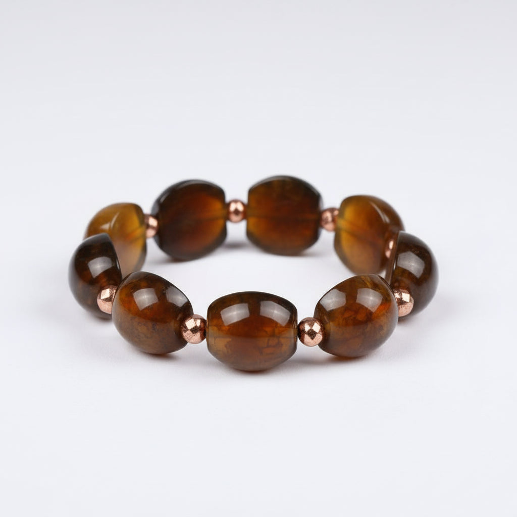 Green Agate Bracelet (Design I)
