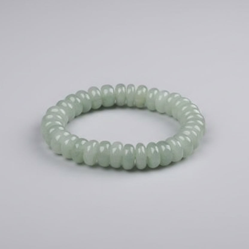 Green Aventurine Bracelet (Elliptical Beads)