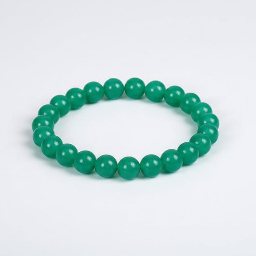 Green Jade Bracelet-8 mm