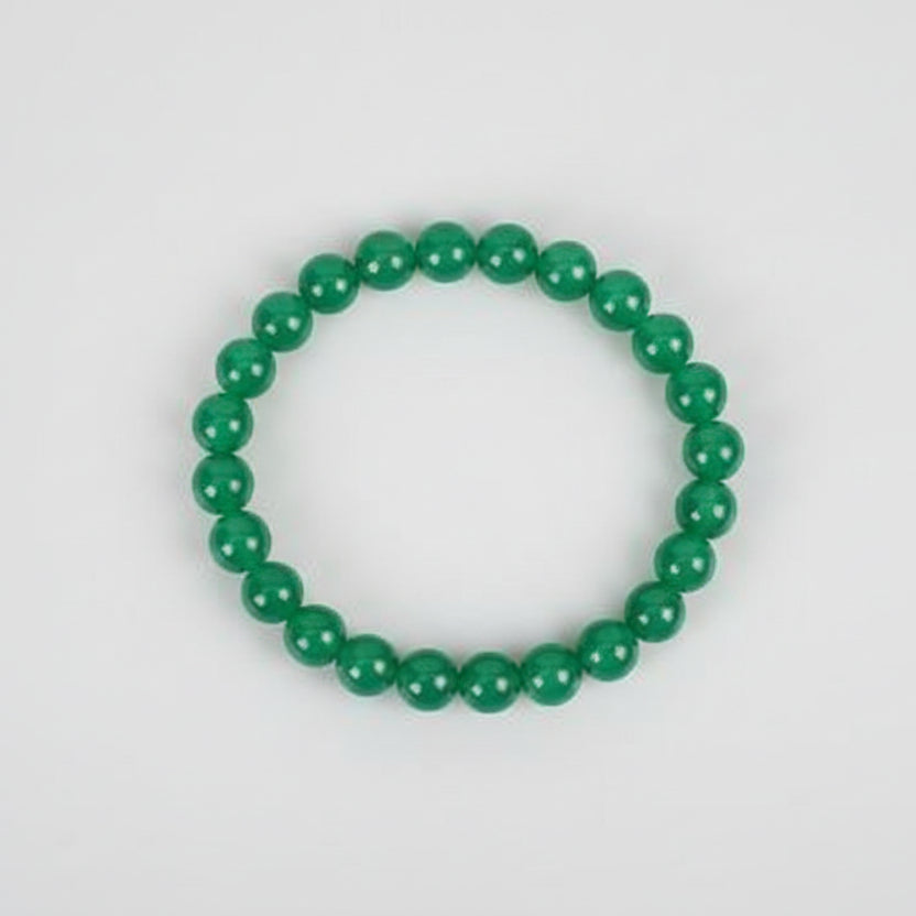 Green Jade Bracelet-10 mm
