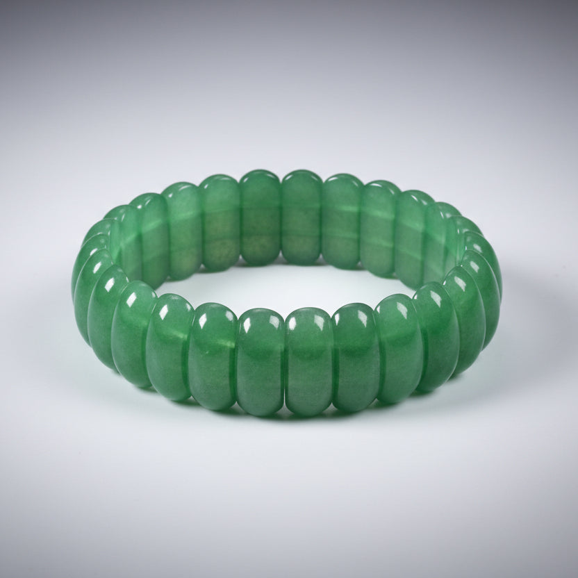Green Jade Bracelet (Design I)