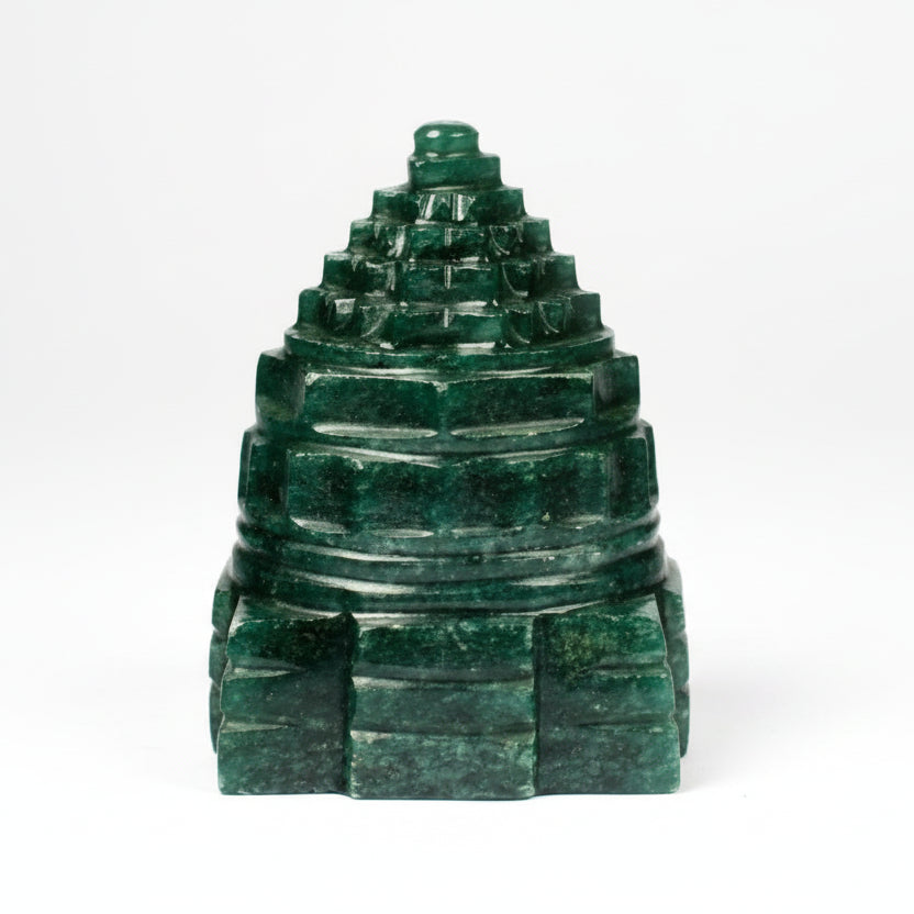 Green Jade Shree Yantra 127gms