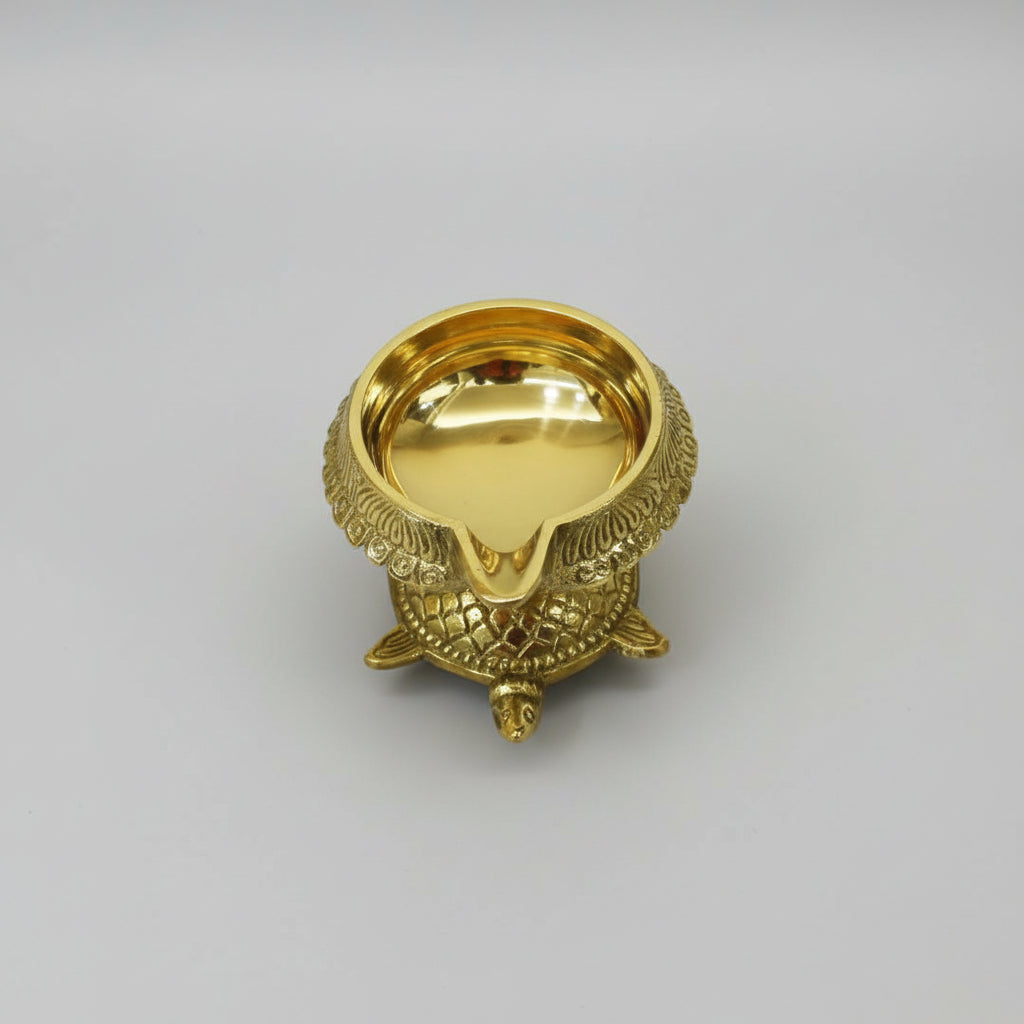 Brass Kurma Diya-102 gms