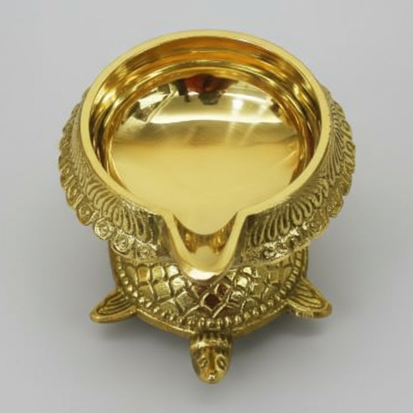 Brass Kurma Diya-205 gms