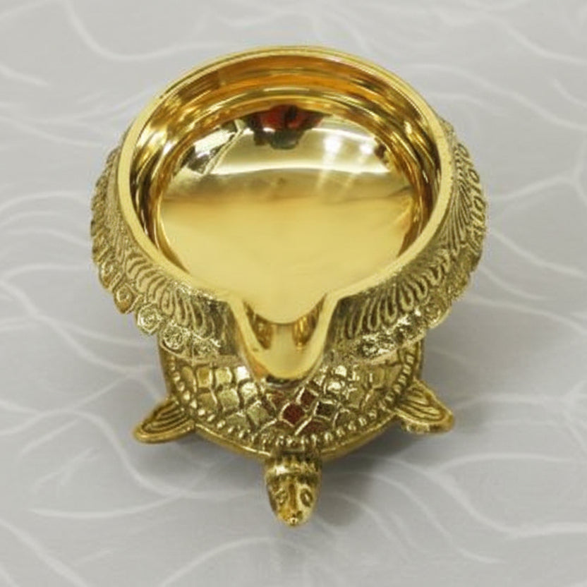 Brass Kurma Diya-156 gms