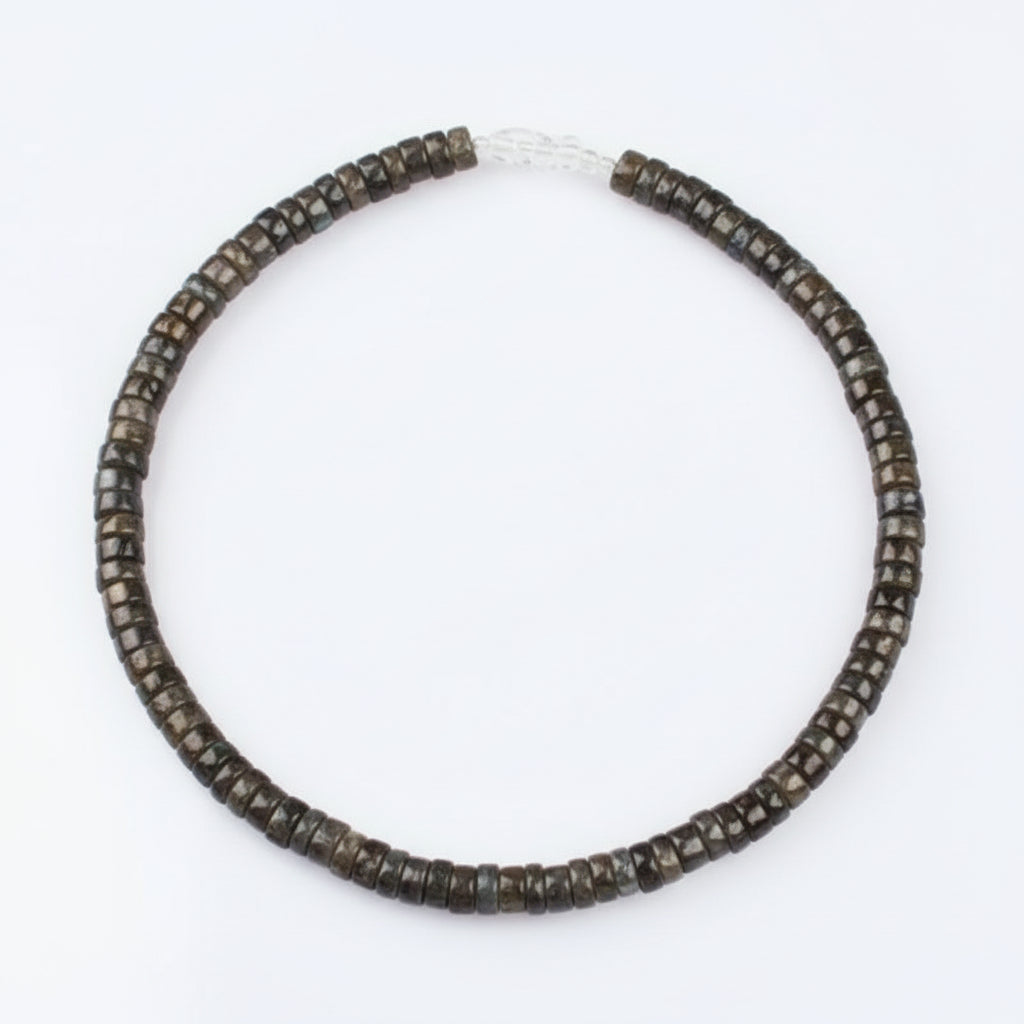 Labradorite Washer Shape (9 mm)-36 inches