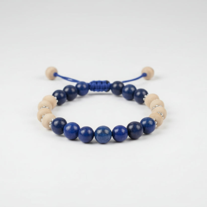 Lapis Lazuli and Tulsi Bracelets
