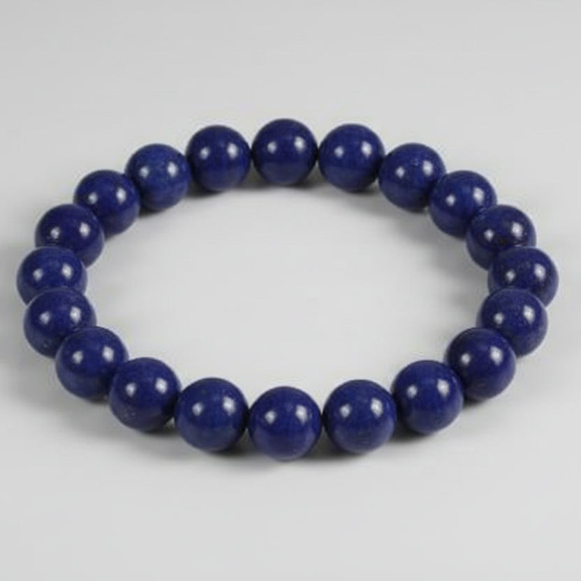 Lapis Lazuli Bracelet (10 mm)-Thread