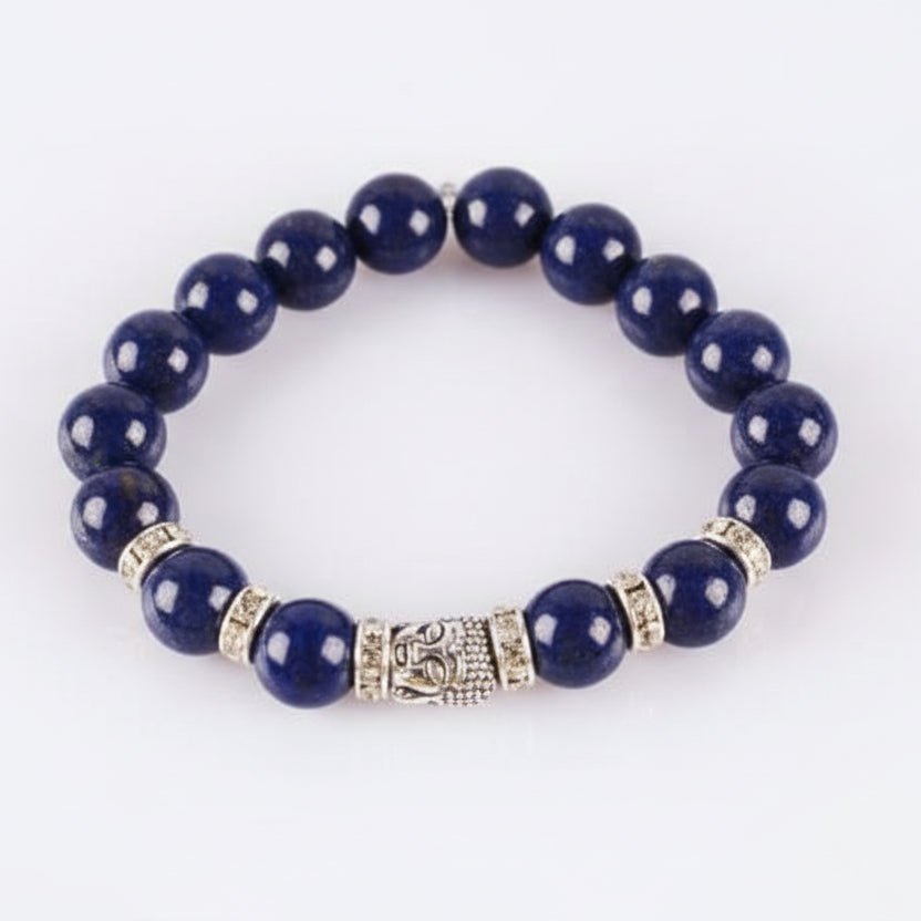 Lapis Lazuli Buddha Bracelet