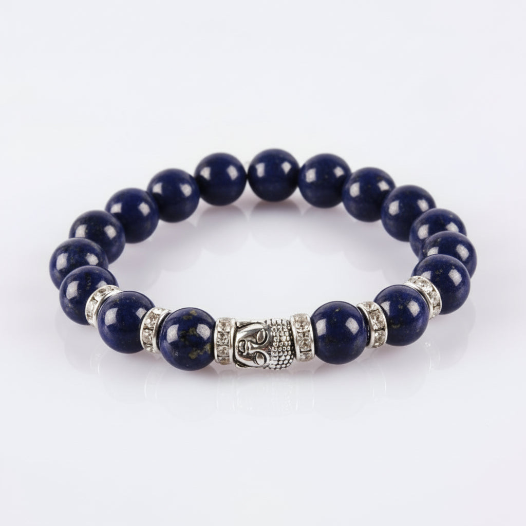 Lapis Lazuli Buddha Bracelet