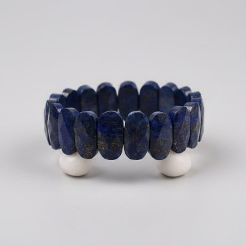 Lapis Lazuli Faceted Bracelet (II)