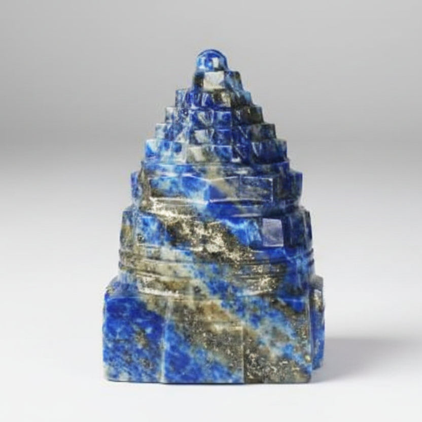 Lapis Lazuli Shree Yantra 132 gms