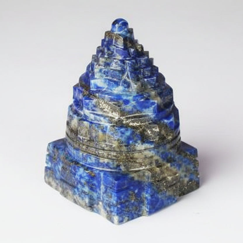 Lapis Lazuli Shree Yantra 132 gms
