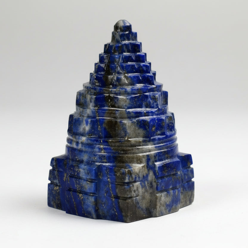 Lapis Lazuli Shree Yantra 149 gms