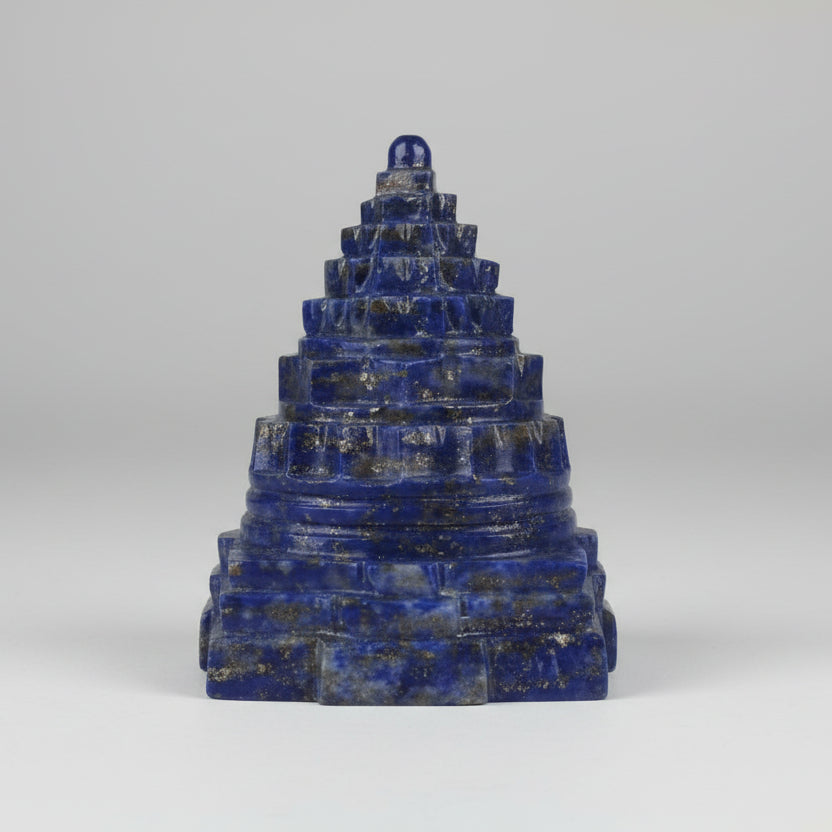 Lapis Lazuli Shree Yantra 184 gms