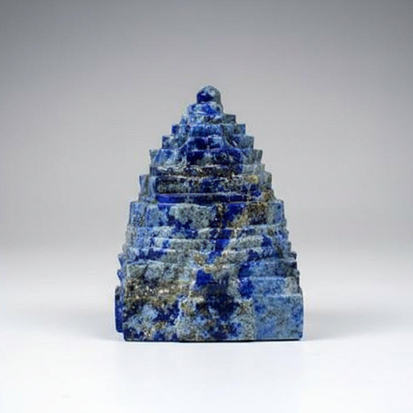 Lapis Lazuli Shree Yantra 195 gms