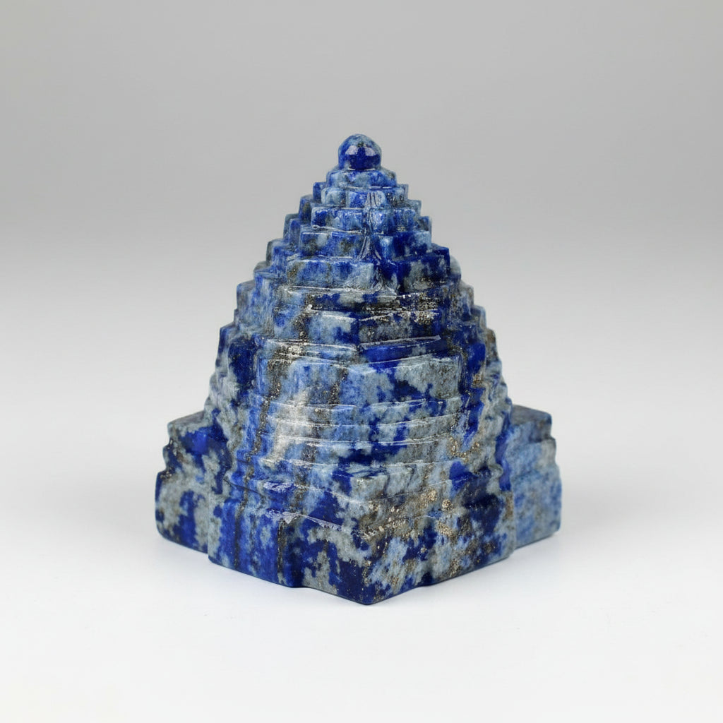 Lapis Lazuli Shree Yantra 195 gms