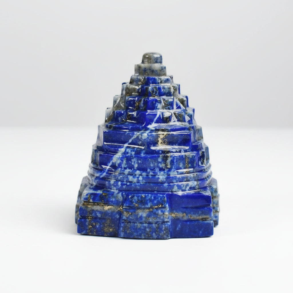 Lapis Lazuli Shree Yantra 217 gms