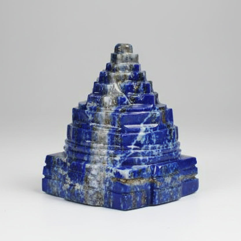 Lapis Lazuli Shree Yantra 217 gms