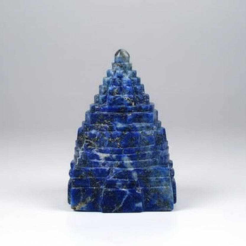 Lapis Lazuli Shree Yantra 234 gms