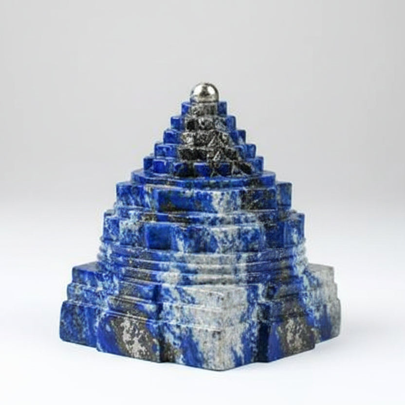 Lapis Lazuli Shree Yantra 635 gms