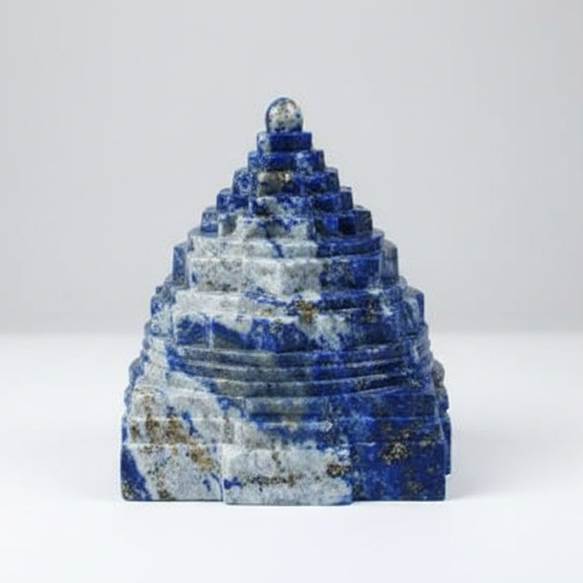 Lapis Lazuli Shree Yantra 635 gms