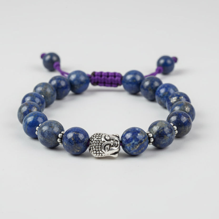 Lapis Lazuli with Buddha Bracelet