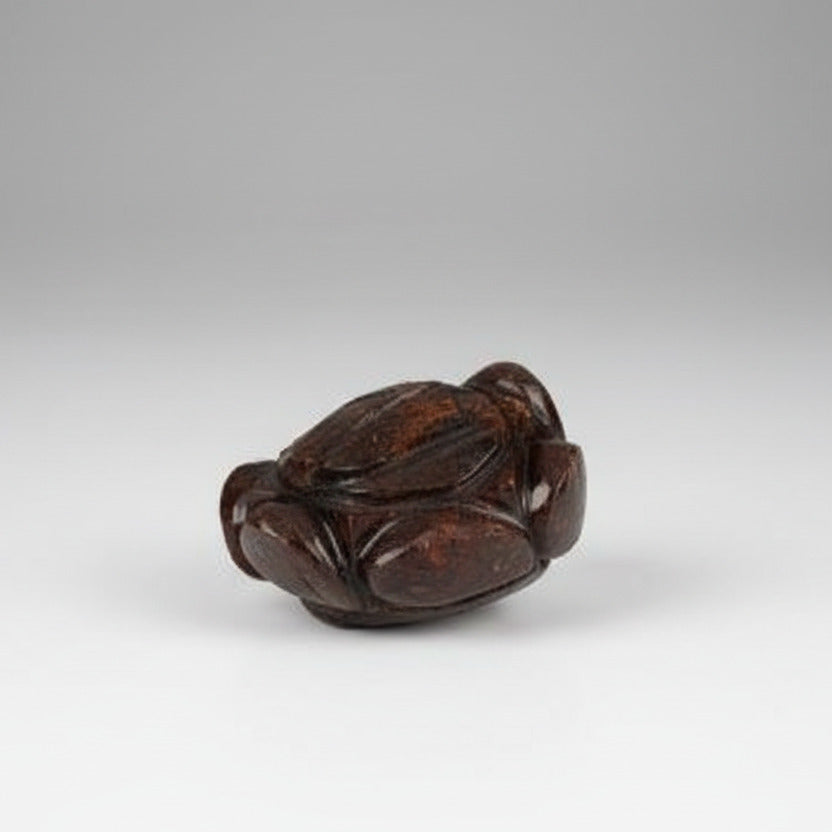 Laxmi Devi Charan Paduka in Gomedh-80 gms