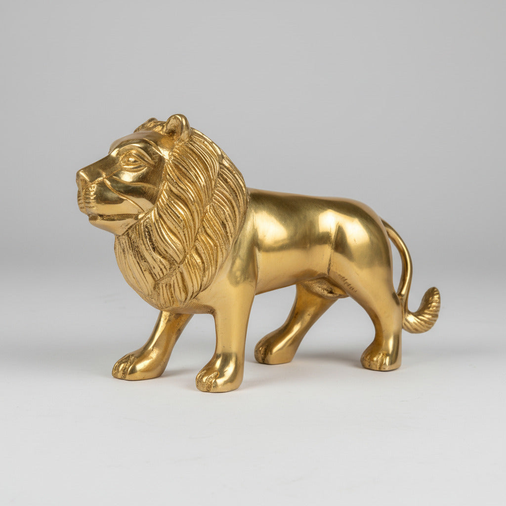 Lion in Brass