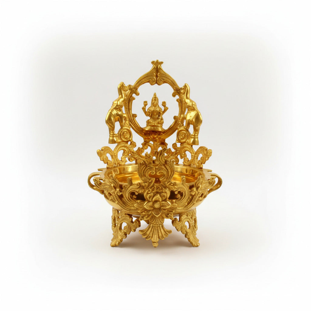 Mahalaxmi Urli Bowl In Brass