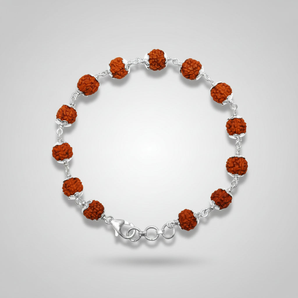 Rudraksha Bracelet 7 mm Beads