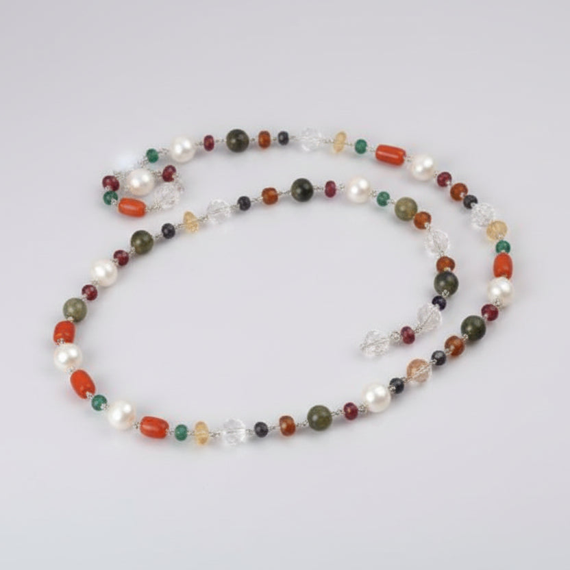 Navratna Mala in Silver Wire (II)