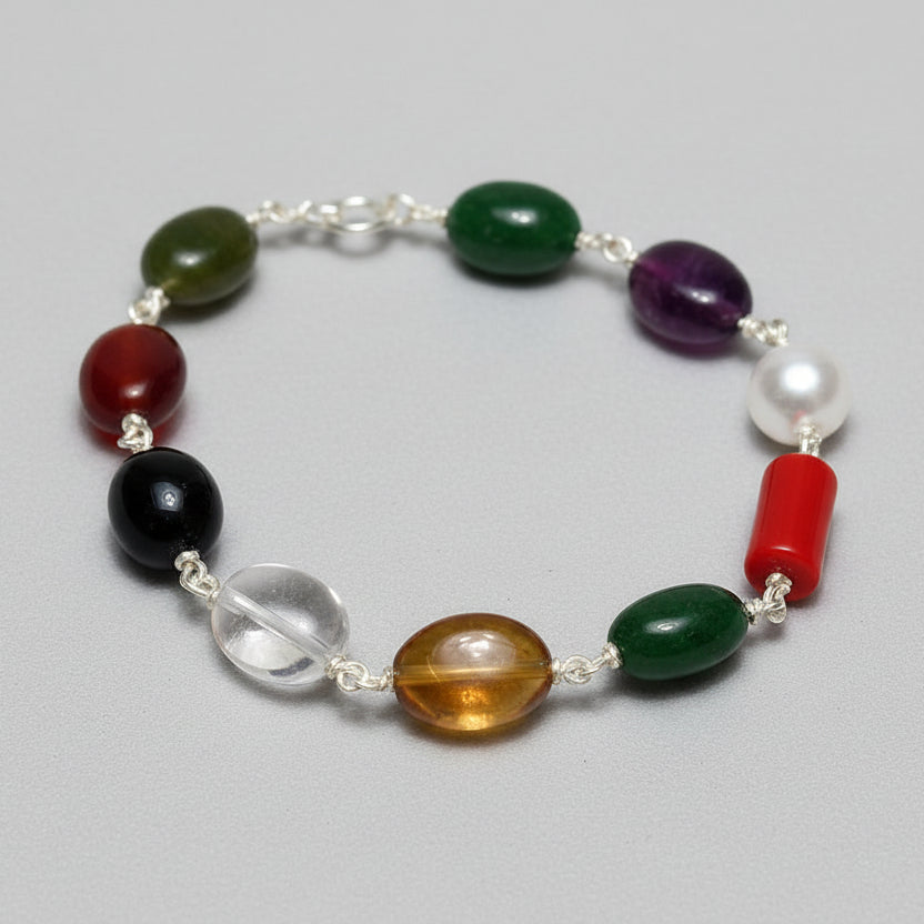 Navratna Choker Bracelet (Design I)