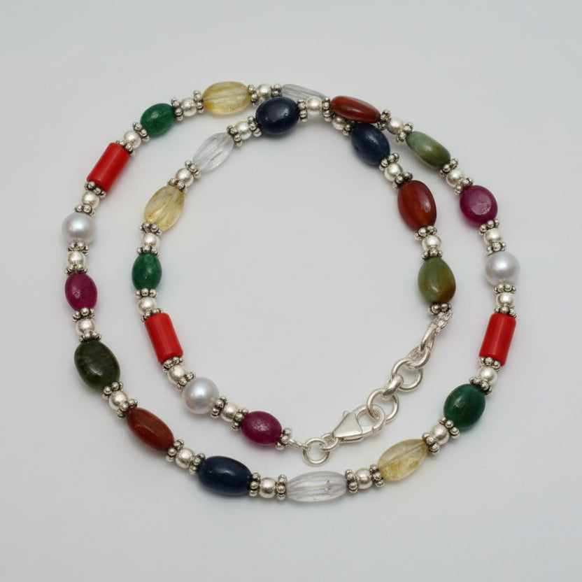 Navratna Choker Bracelet (Design II)