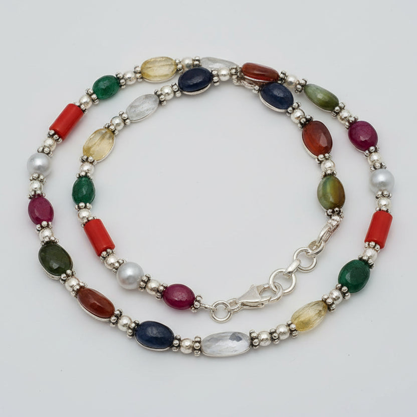 Navratna Choker Bracelet (Design II)