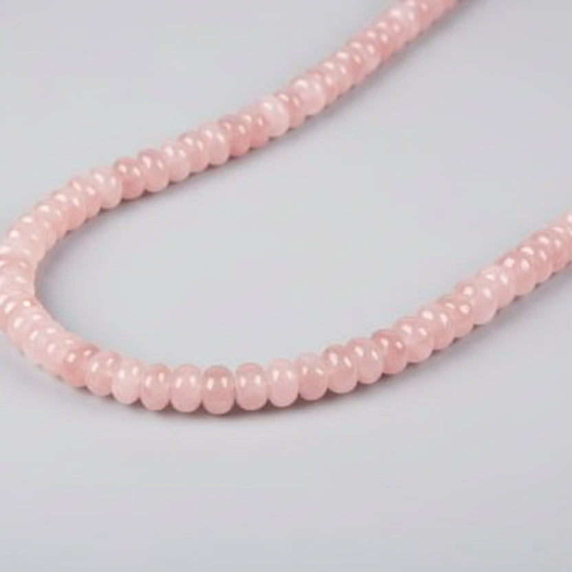 Pink Rose Quartz Necklace