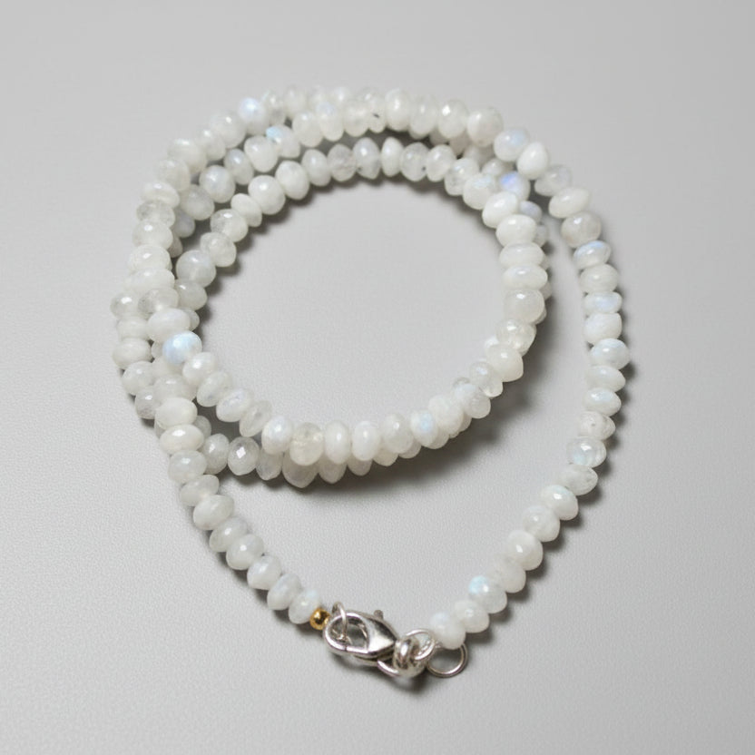 Rainbow Moonstone Necklace