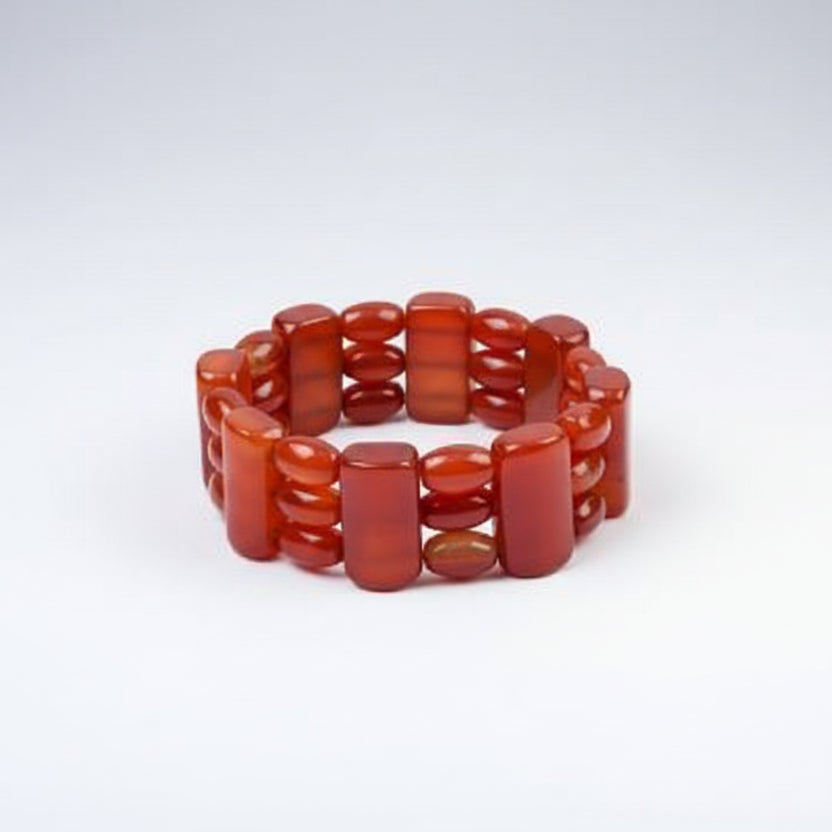 Red Carnelian Bracelet (Design I)