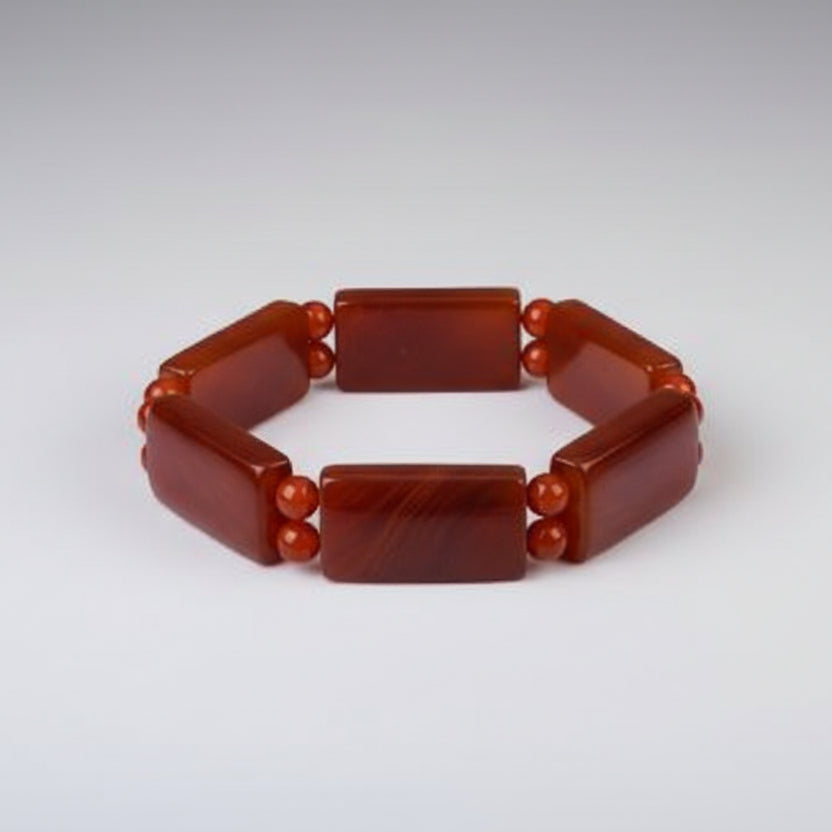Red Carnelian Bracelet (Design III)