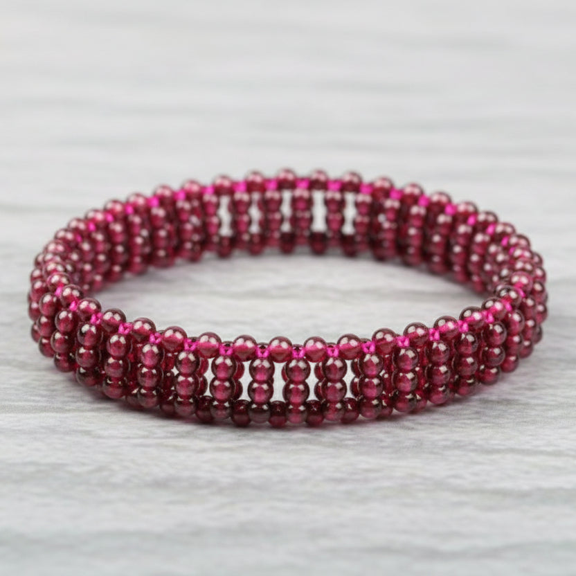 Red Garnet Bangle (I)