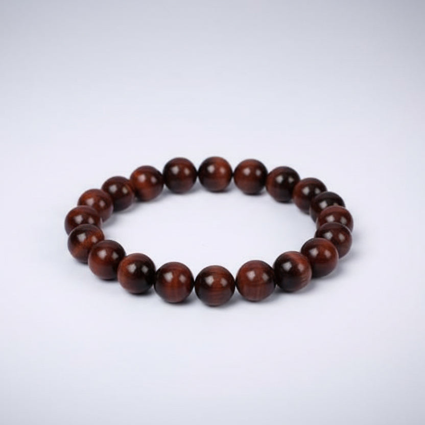 Red Tiger Eye Bracelet 12 mm (I)