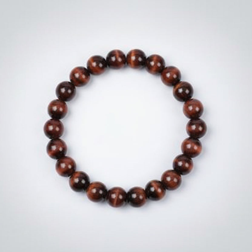 Red Tiger Eye Bracelet 8 mm (I)
