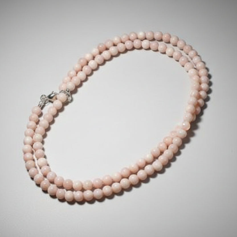 Rosary of Natural Opal Beads (6 mm)-108 Beads