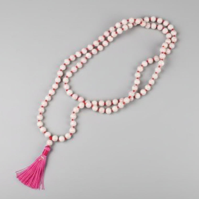 Rosary of Natural Opal Beads (6 mm)-108 Beads